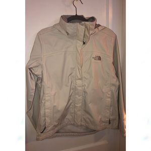 North Face Women’s Rain Jacket - Beige - Small